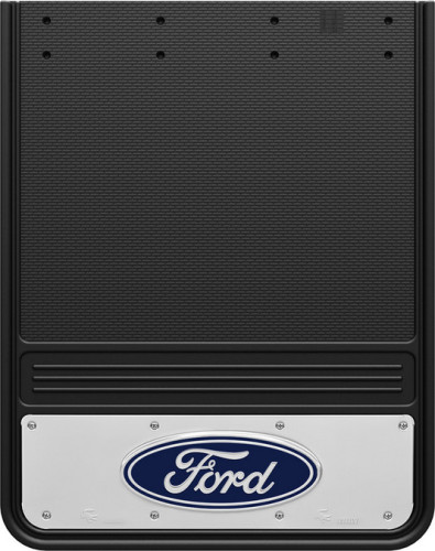 Truck Hardware - Truck Hardware Gatorback Ford Oval Dually mudflaps GA2124F-C