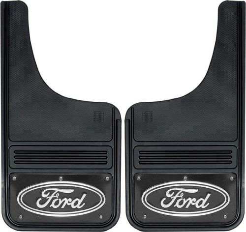 Truck Hardware - Truck Hardware Gatorback Ford Oval Mudflaps GB1223CUTF-FULL