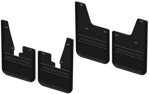 Truck Hardware - RCR32K-BK 09-20 Ram 1500 W/O Flare Front and Rear Mud Flaps