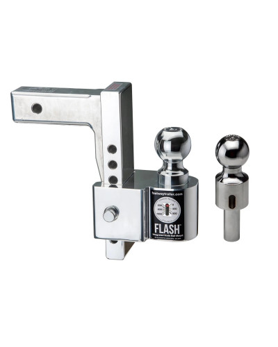 Fastway FLASH™ Integrated Scale Ball Mount "4 Drop  (2" receiver)