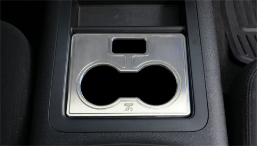 T-Rex Grilles - T-Rex Grilles 11051 T1 Series Billet Interior Center Console Cell Phone /Cup Holder