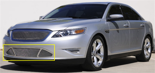 T-Rex Grilles - T-Rex Grilles 55526 Upper Class Series Mesh Bumper Grille Insert