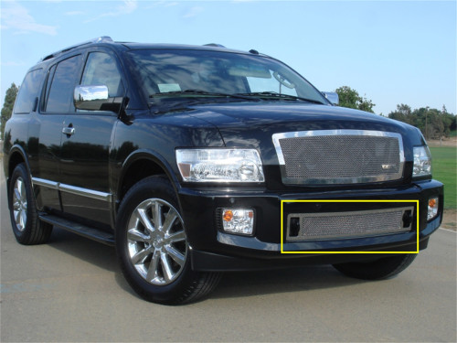 T-Rex Grilles - T-Rex Grilles 55791 Upper Class Series Mesh Bumper Grille Insert
