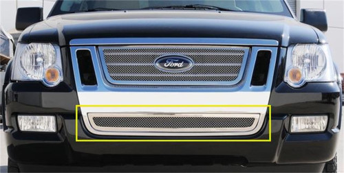 T-Rex Grilles - T-Rex Grilles 55662 Upper Class Series Mesh Bumper Grille Insert