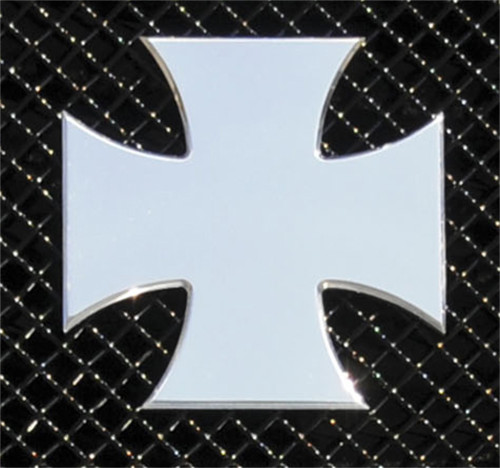 T-Rex Grilles - T-Rex Grilles 6700050 X-Metal Series Rebel Iron Cross Grille Badge