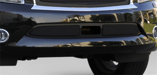 T-Rex Grilles - T-Rex Grilles 52792 Upper Class Series Mesh Bumper Grille Overlay