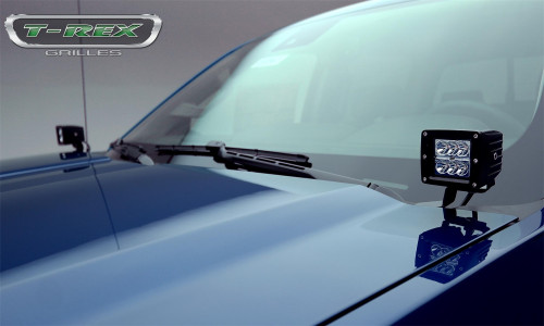 T-Rex Grilles - T-Rex Grilles 6392081-BK Torch Series LED Light Bracket