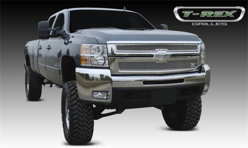 T-Rex Grilles - T-Rex Grilles 6711120 X-Metal Series Studded Mesh Grille