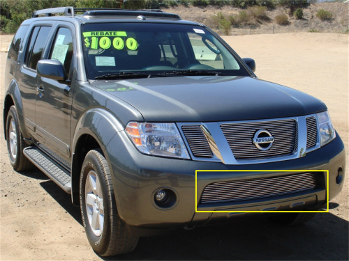 T-Rex Grilles - T-Rex Grilles 25761 Billet Series Bumper Grille