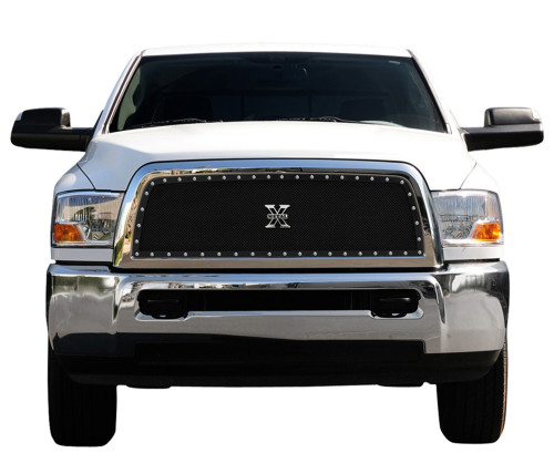 T-Rex Grilles - T-Rex Grilles 6714511 X-Metal Series Studded Mesh Grille