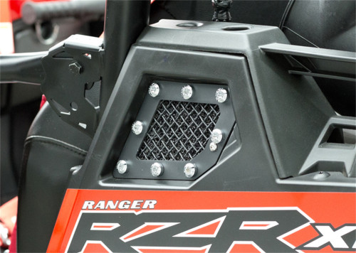 T-Rex Grilles - T-Rex Grilles 6749001 X-Metal Series Studded Mesh Grille