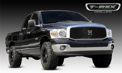 T-Rex Grilles - T-Rex Grilles 6714591 X-Metal Series Studded Mesh Grille