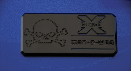T-Rex Grilles - T-Rex Grilles 6800011 X-Metal Series Man-O-War Body Side Badge