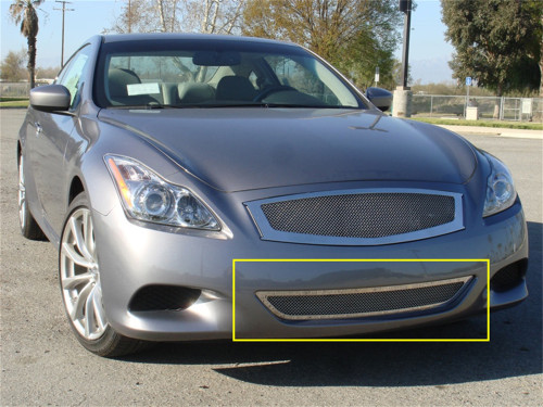 T-Rex Grilles - T-Rex Grilles 55810 Upper Class Series Mesh Bumper Grille Insert