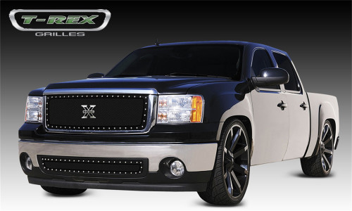 T-Rex Grilles - T-Rex Grilles 6712051 X-Metal Series Studded Mesh Grille