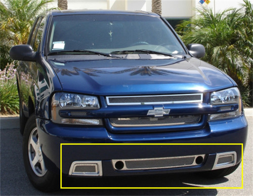 T-Rex Grilles - T-Rex Grilles 55284 Upper Class Series Mesh Bumper Grille Insert