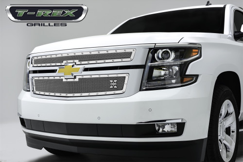 T-Rex Grilles - T-Rex Grilles 6710550 X-Metal Series Studded Mesh Grille
