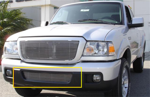 T-Rex Grilles - T-Rex Grilles 25661 Billet Series Bumper Grille