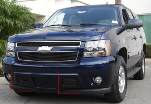 T-Rex Grilles - T-Rex Grilles 25051B Billet Series Bumper Grille
