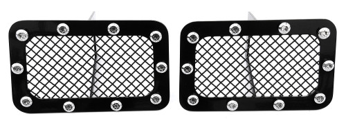 T-Rex Grilles - T-Rex Grilles 6721151 X-Metal Series Studded Bumper Grille