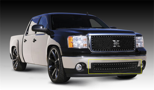 T-Rex Grilles - T-Rex Grilles 6722051 X-Metal Series Studded Bumper Grille