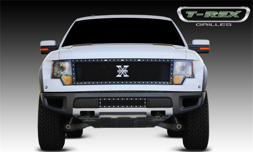 T-Rex Grilles - T-Rex Grilles 6715661 X-Metal Series Studded Mesh Grille