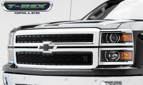 T-Rex Grilles - T-Rex Grilles 6711201-BR Stealth X-Metal Series Mesh Grille Assembly