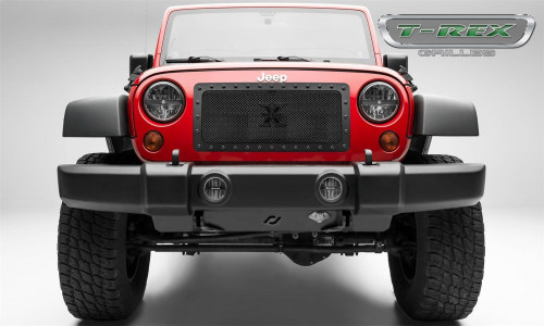 T-Rex Grilles - T-Rex Grilles 6714831-BR Stealth X-Metal Series Mesh Grille Assembly