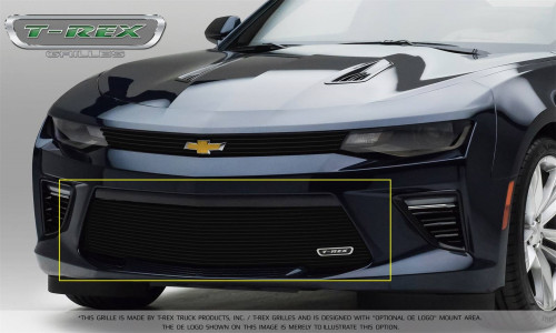 T-Rex Grilles - T-Rex Grilles 25036B Laser Billet Series Bumper Grille