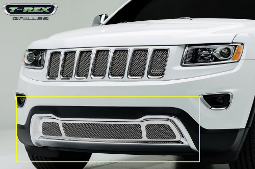 T-Rex Grilles - T-Rex Grilles 57488 Upper Class Series Mesh Bumper Grille