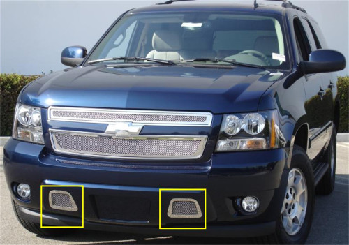 T-Rex Grilles - T-Rex Grilles 55051 Upper Class Mesh Bumper Grille Insert