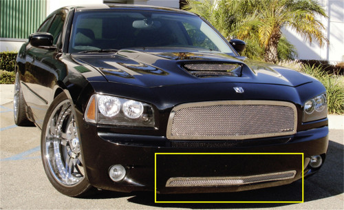 T-Rex Grilles - T-Rex Grilles 55474 Upper Class Series Mesh Bumper Grille Insert