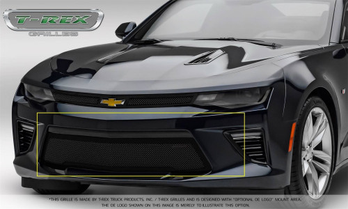 T-Rex Grilles - T-Rex Grilles 52035 Upper Class Series Mesh Bumper Grille