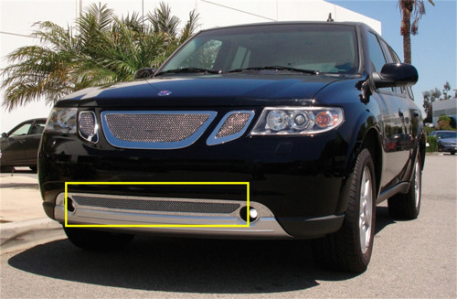 T-Rex Grilles - T-Rex Grilles 55305 Upper Class Mesh Bumper Grille Insert