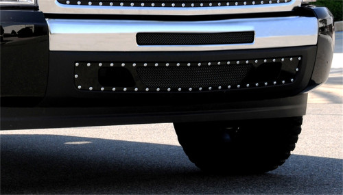 T-Rex Grilles - T-Rex Grilles 6721101 X-Metal Series Mesh Bumper Grille Assembly