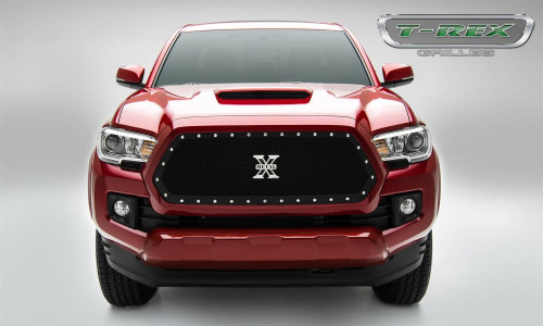 T-Rex Grilles - T-Rex Grilles 6719411 X-Metal Series Studded Mesh Grille