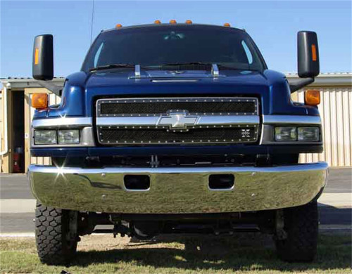 T-Rex Grilles - T-Rex Grilles 6710831 X-Metal Series Studded Mesh Grille