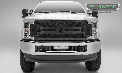 T-Rex Grilles - T-Rex Grilles 6715471-BR Stealth X-Metal Series Mesh Grille Assembly