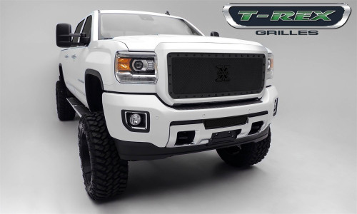 T-Rex Grilles - T-Rex Grilles 6712111-BR Stealth X-Metal Series Mesh Grille Assembly
