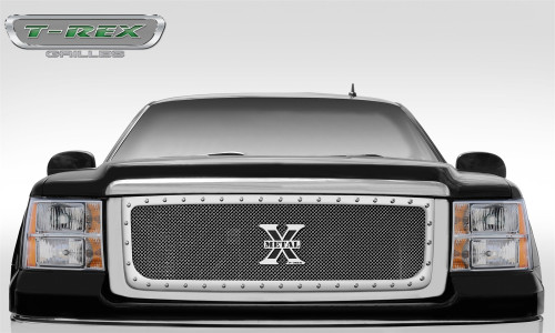 T-Rex Grilles - T-Rex Grilles 6712060 X-Metal Series Studded Mesh Grille