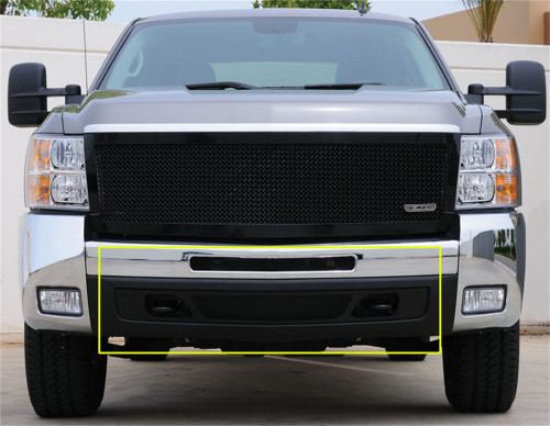 T-Rex Grilles - T-Rex Grilles 52112 Upper Class Series Mesh Bumper Grille