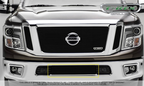 T-Rex Grilles - T-Rex Grilles 25785B Billet Series Bumper Grille