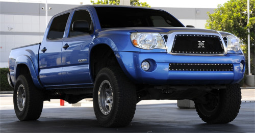 T-Rex Grilles - T-Rex Grilles 6718951 X-Metal Series Studded Mesh Grille
