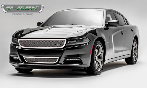 T-Rex Grilles - T-Rex Grilles 55480 Upper Class Series Mesh Bumper Grille
