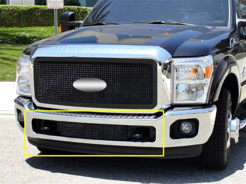 T-Rex Grilles - T-Rex Grilles 52546 Upper Class Series Mesh Bumper Grille