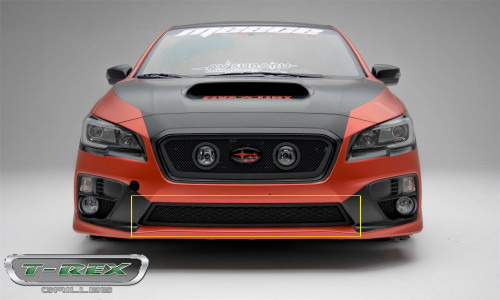 T-Rex Grilles - T-Rex Grilles 52982 Upper Class Mesh Bumper Grille Overlay