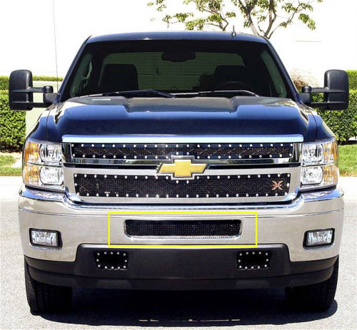 T-Rex Grilles - T-Rex Grilles 52114 Upper Class Series Mesh Bumper Grille