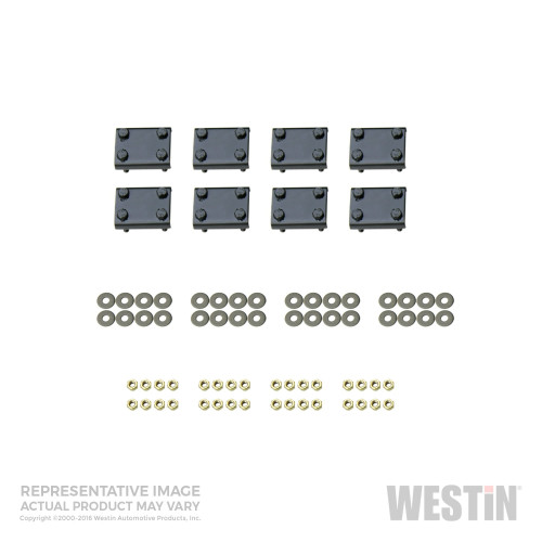 Westin - Westin 22-1805 Premier Oval Nerf Step Bar Mount Kit