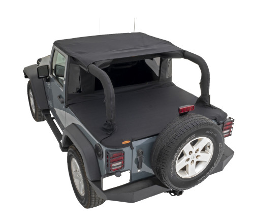 Bushwacker - Bushwacker 15235 TrailArmor Twill Flat Back Soft Top