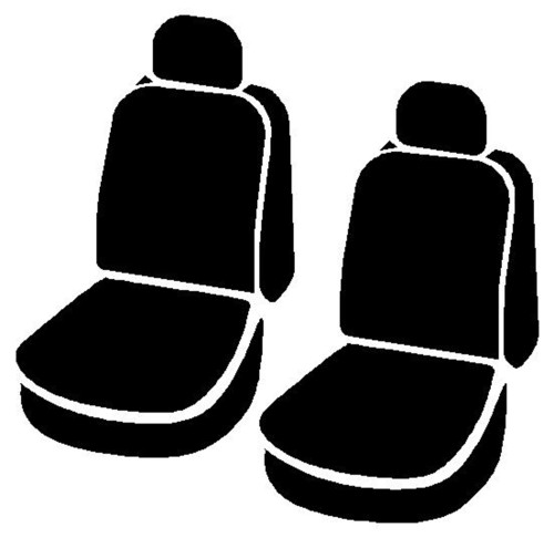 Fia - Fia TRS49-48 BLACK Wrangler Solid Seat Cover
